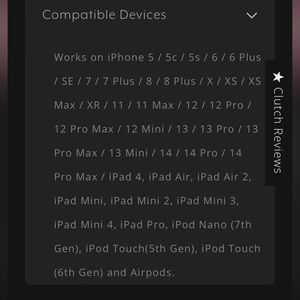 Clutch Charger White